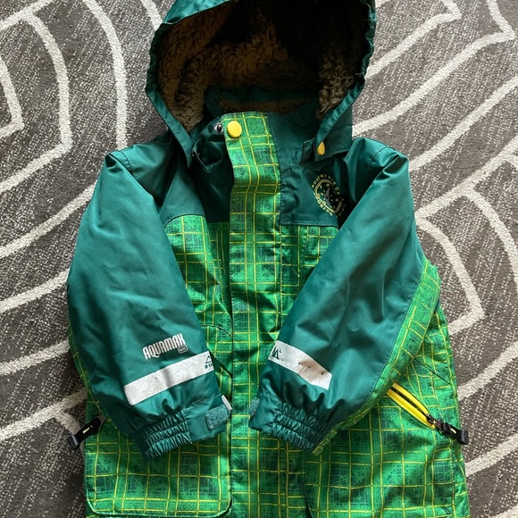 Waterproof Sherpa-Lining Boy Winter Jacket -2T - Picture 6 of 8